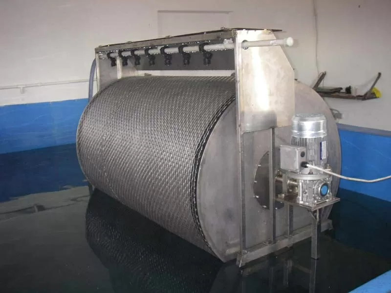 Механический барабанный самопромывной фильтр 80 м3/ч  